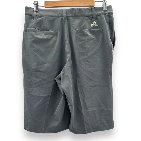 Adidas Gray 10" Inseam Golf Activewear Shorts Size 30‎ - Picture 2 of 8